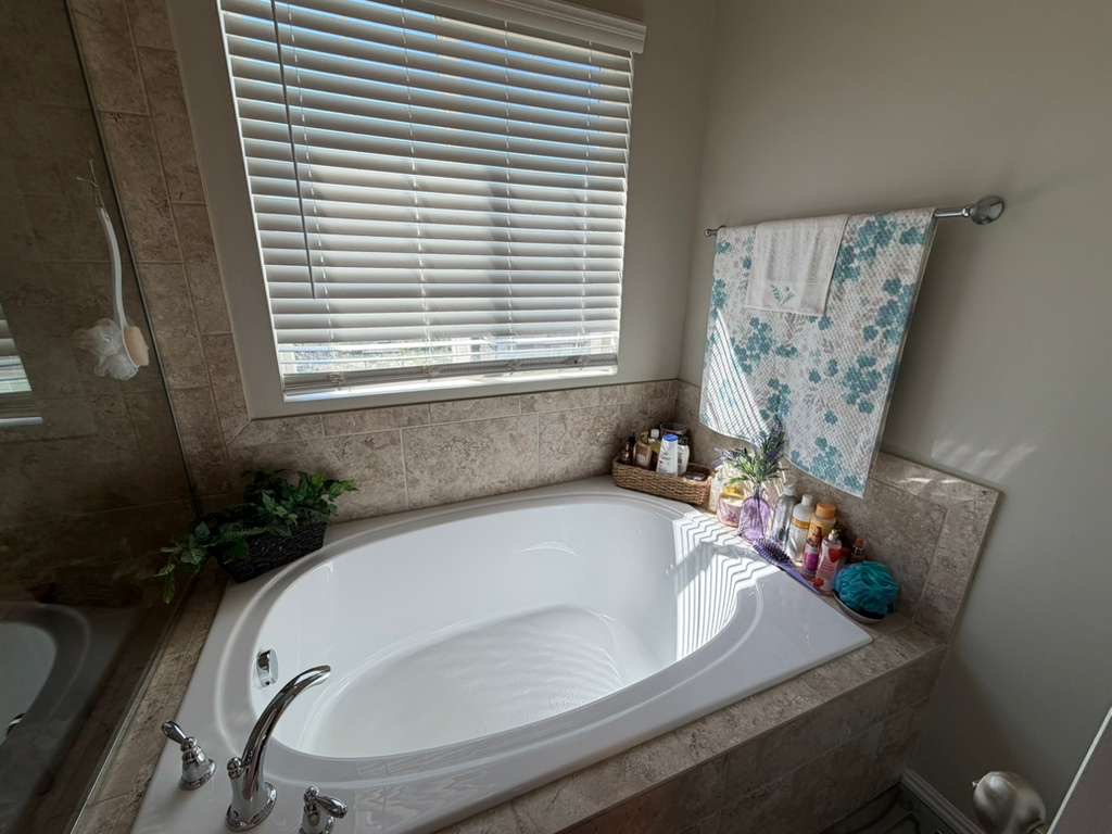 Guest bathroom spotless after cleaning